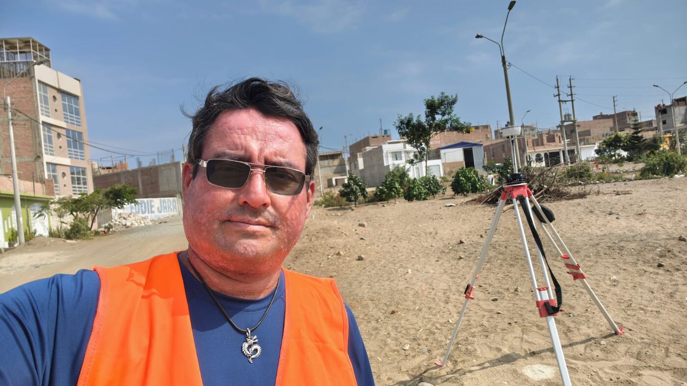 Levantamiento de lote urbano